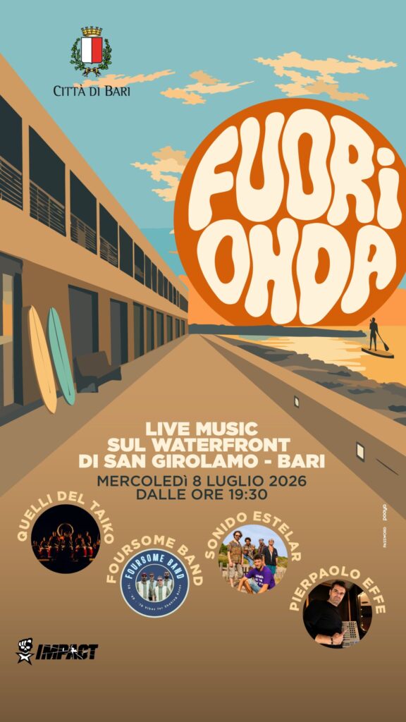 IL COMUNE COMUNICA – stasera a San Girolamo il festival musicale sul mare “Fuori onda