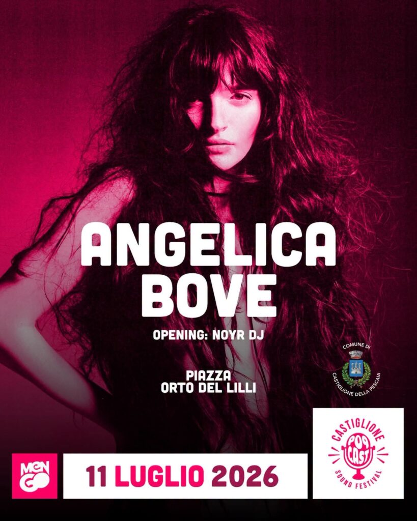 Angelica Bove apre la terza edizione del “PopCast – Castiglione Sound Festival
