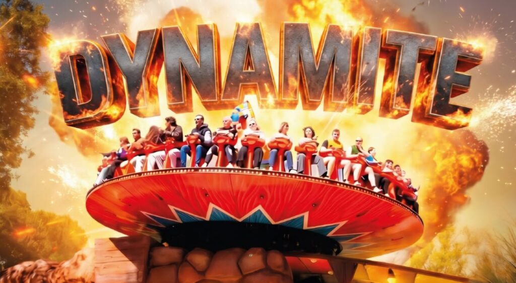Io di esplosivo amo solo il divertimento”: il Cavallino Matto inaugura “Dynamite”, il Disk’O Coaster più grande d’Italia, e lancia la campagna per un’estate senza fuochi con Gaia, Animali e Ambiente