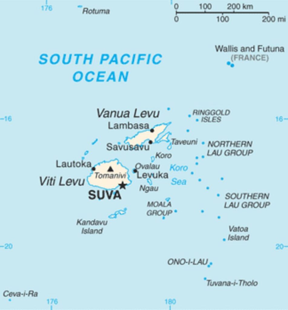 Anthony Albanese e Sitiveni Rabuka firmano gli accordi di difesa a Suva, 6 luglio 2026
