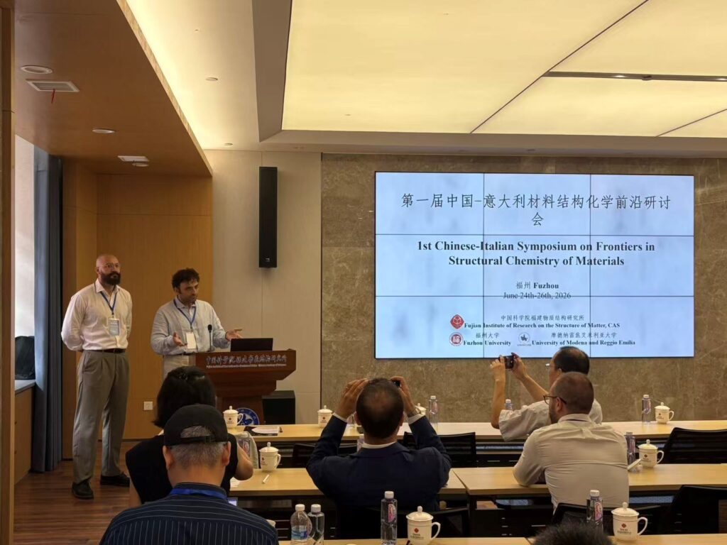 Unimore ha organizzato il primo Simposio in Cina sulla chimica strutturale dei materiali