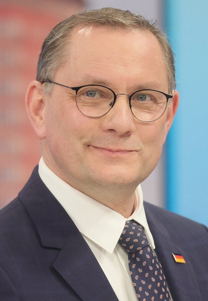 Tino Chrupalla, co-leader di Alternativa per la Germania (AfD).