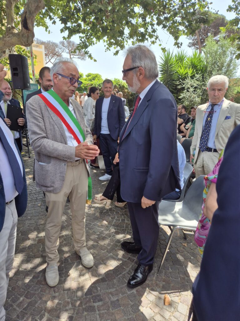 L’intervento del sindaco Lo Fazio all’inaugurazione dell’ospedale e casa di comunità a Villa Albani