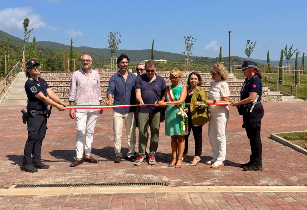 Inaugurato il Parco Urbano e Anfiteatro Paoletti: un nuovo spazio pubblico al servizio della comunità