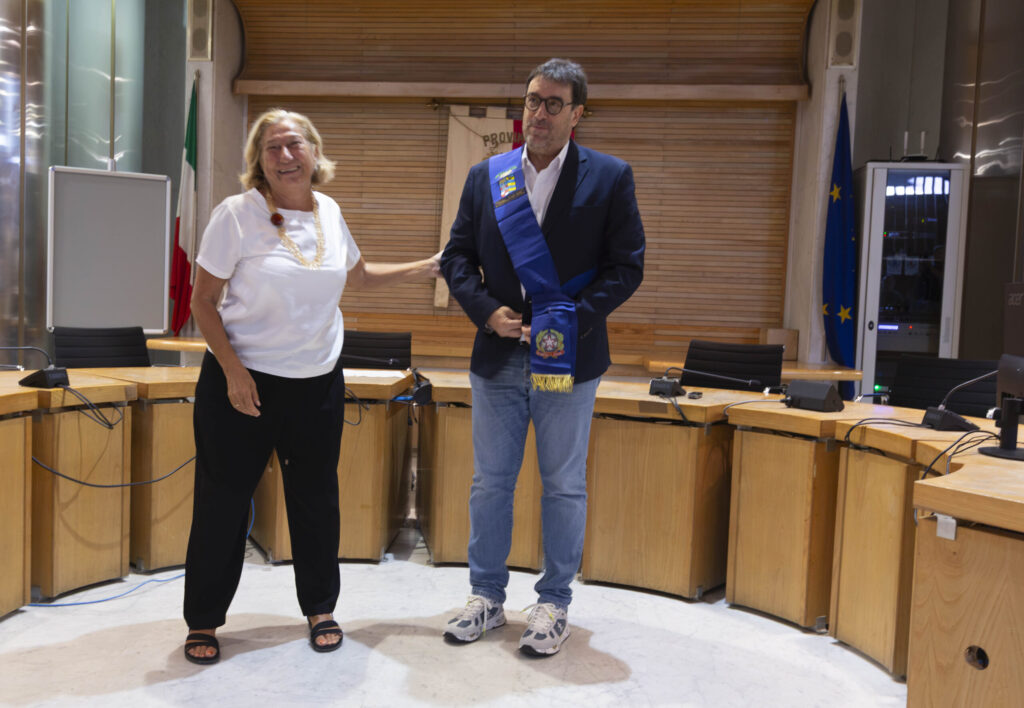 Provincia, la prima fascia blu di Alberto Alessandri
