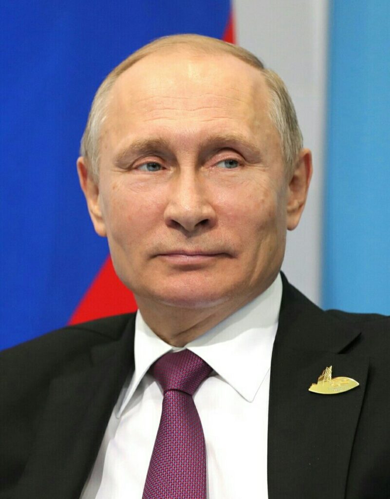 "Il presidente russo Vladimir Putin".