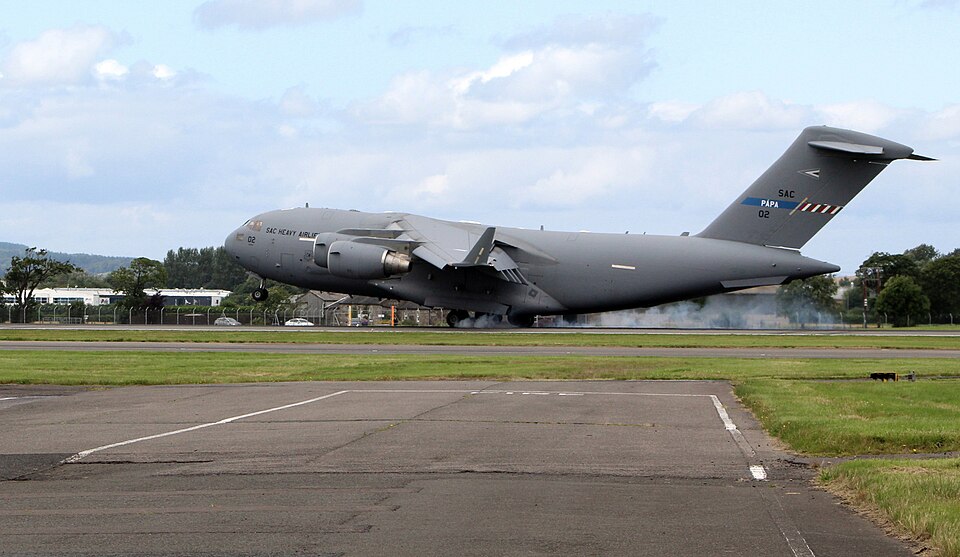 Boeing C-17A Globemaster III dell'USAF