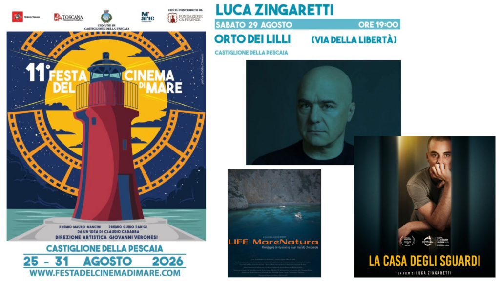 Festa del Cinema di Mare: salotto con Luca Zingaretti per una giornata tra ambiente, cinema e grandi protagonisti
