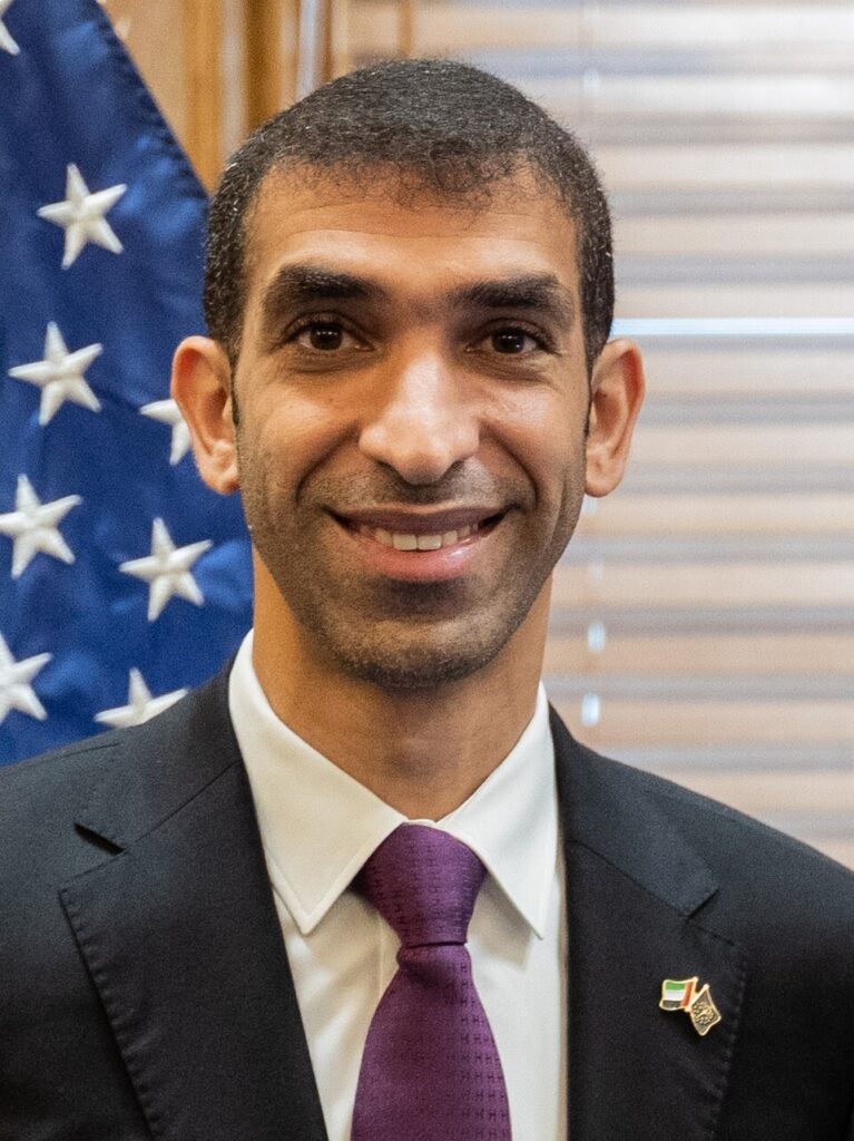 Il dott. Thani bin Ahmed Al Zeyoudi, Ministro del Commercio Estero degli Emirati Arabi Uniti