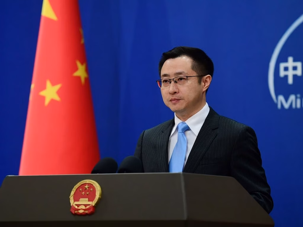 Crisi in Medio Oriente: gli Stati Uniti annunciano nuove sanzioni contro l’Iran e Hezbollah, la Cina respinge la pressione Il portavoce del ministero degli Esteri cinese, Lin Jian (Foto: X/@MFA_China)