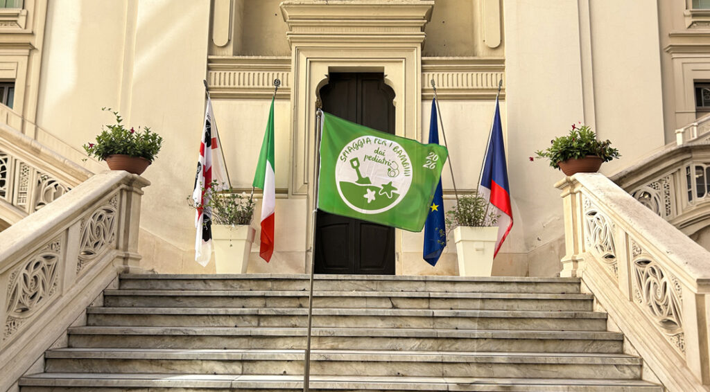Bandiera Verde 2026, Cagliari premiata dai pediatri per la spiaggia amica dei bambini – Comunicato stampa