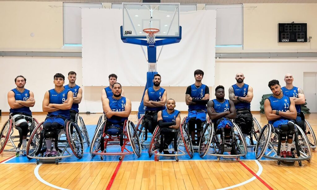 BASKET IN CARROZZINA, MONDIALI 2026: DOMANI L’ESORDIO AZZURRO COL BRASILE