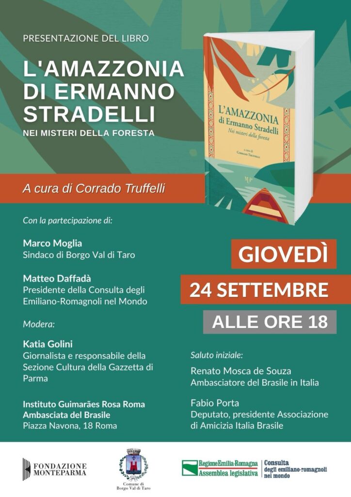 Fabio Porta: Ermanno Stradelli, una vita in Amazzonia: a Roma l’omaggio all’esploratore italiano