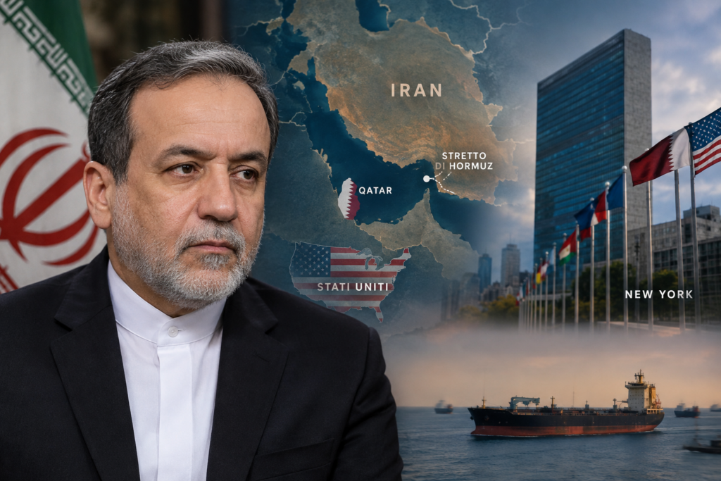 Iran-USA, Araghchi e mediatori a New York sullo sfondo dello Stretto di Hormuz