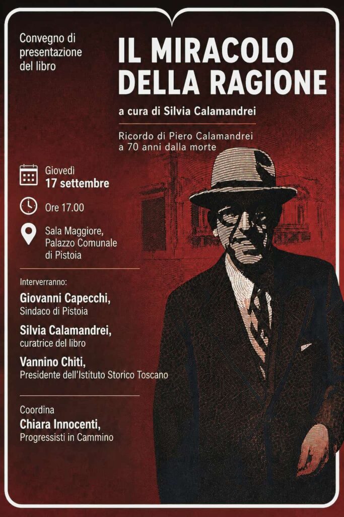 Piero Calamandrei, a 70 anni dalla morte un incontro dedicato alla sua figura e al suo pensiero