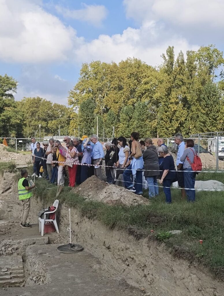 ARCHEOLOGIA, GRANDE PARTECIPAZIONE ALLE VISITE ALLA DELIZIA DI BELFIORE: CIRCA 150 PRESENZE PER SCOPRIRE GLI SCAVI E LE NUOVE ACQUISIZIONI