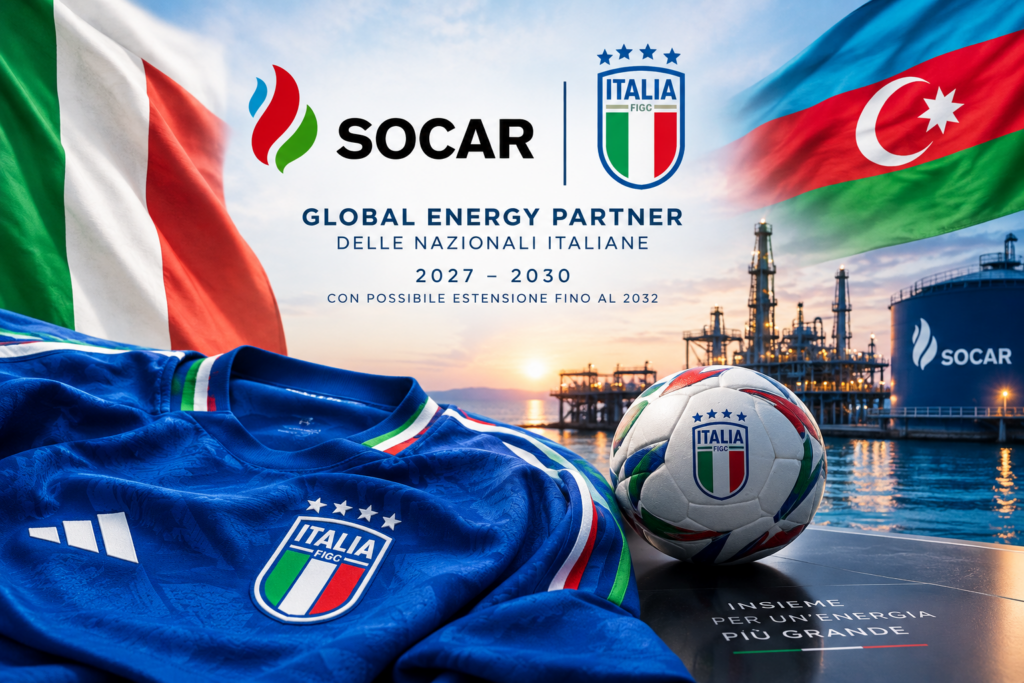 SOCAR diventa Global Energy Partner delle Nazionali italiane