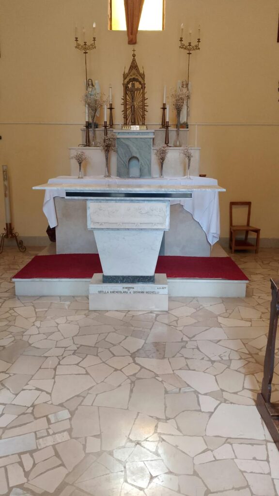 IL COMUNE COMUNICA – ripristinata la cappella del cimitero di Santo Spirito danneggiata dagli atti vandalici dello scorso agosto