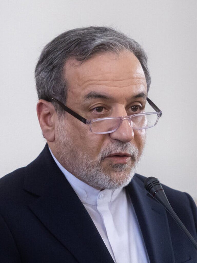 Il ministro degli Esteri iraniano Abbas Araghchi