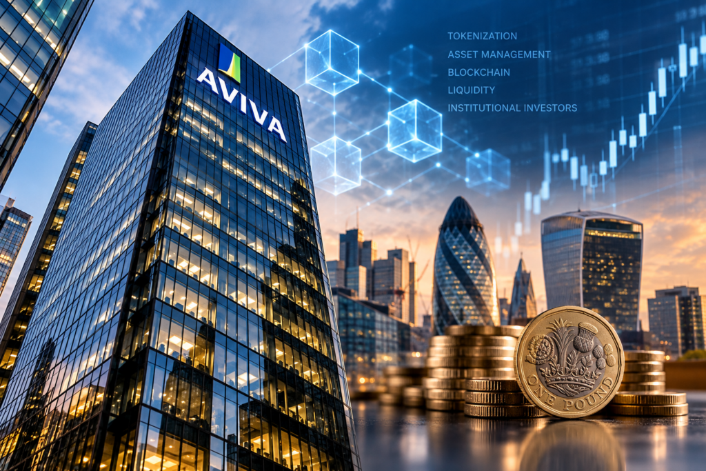 Aviva Investors, blockchain e tokenizzazione dei fondi monetari